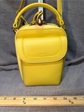 Minooy Yellow Compact Crossbody Bag